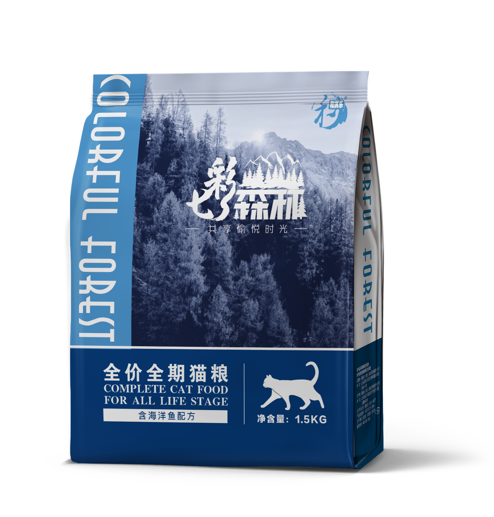 七彩森林全价全期猫粮 海洋鱼配方
