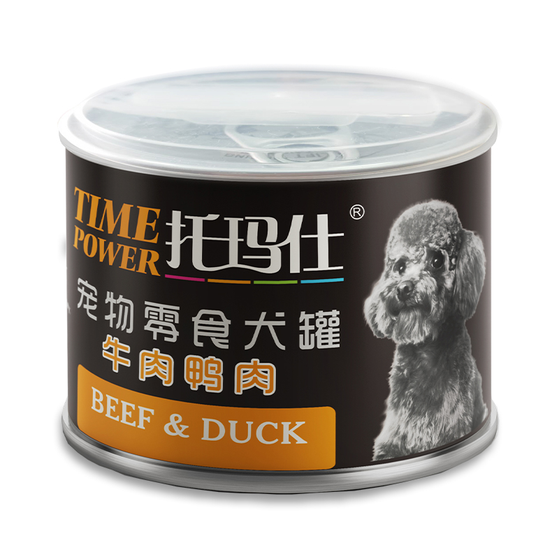 托玛仕牛肉+鸭肉犬粮罐头